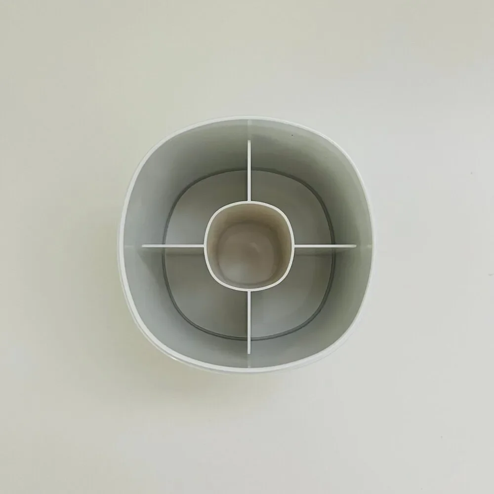 ALESSI Birillo Cotton Swabs Holder PL09 W, White